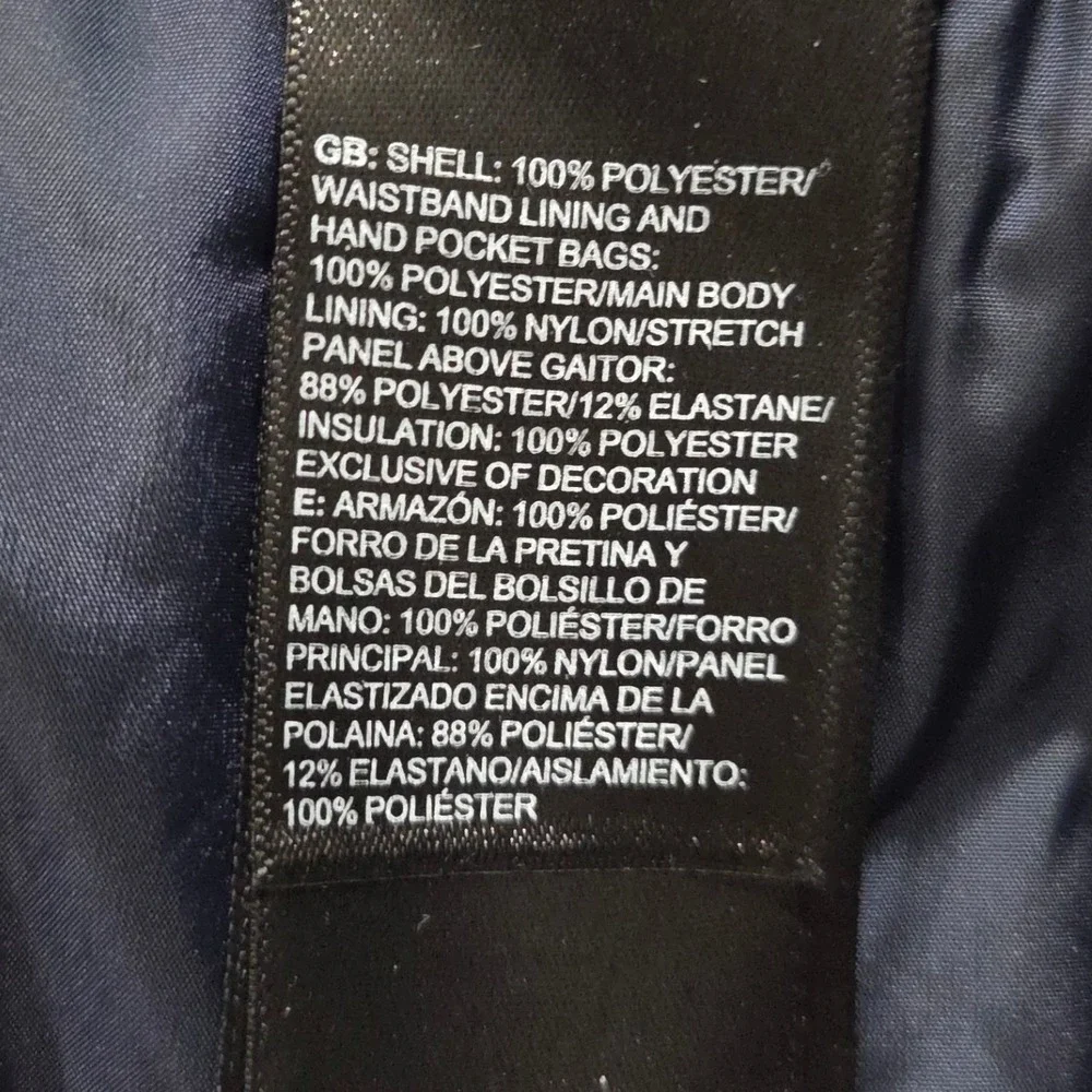 The North Face Snow Pants Mens 40x32‎ Blue DryVent Insulated Ski Waterproof Warm